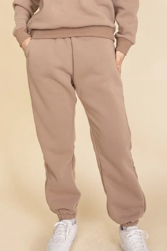 Side Pocket Drawstring Waist Sweatpants sold by Deluxxie