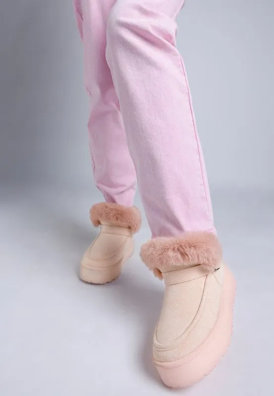 Linka Pin Buckle Detail Snow Boots sold by Deluxxie product image thumbnail 3