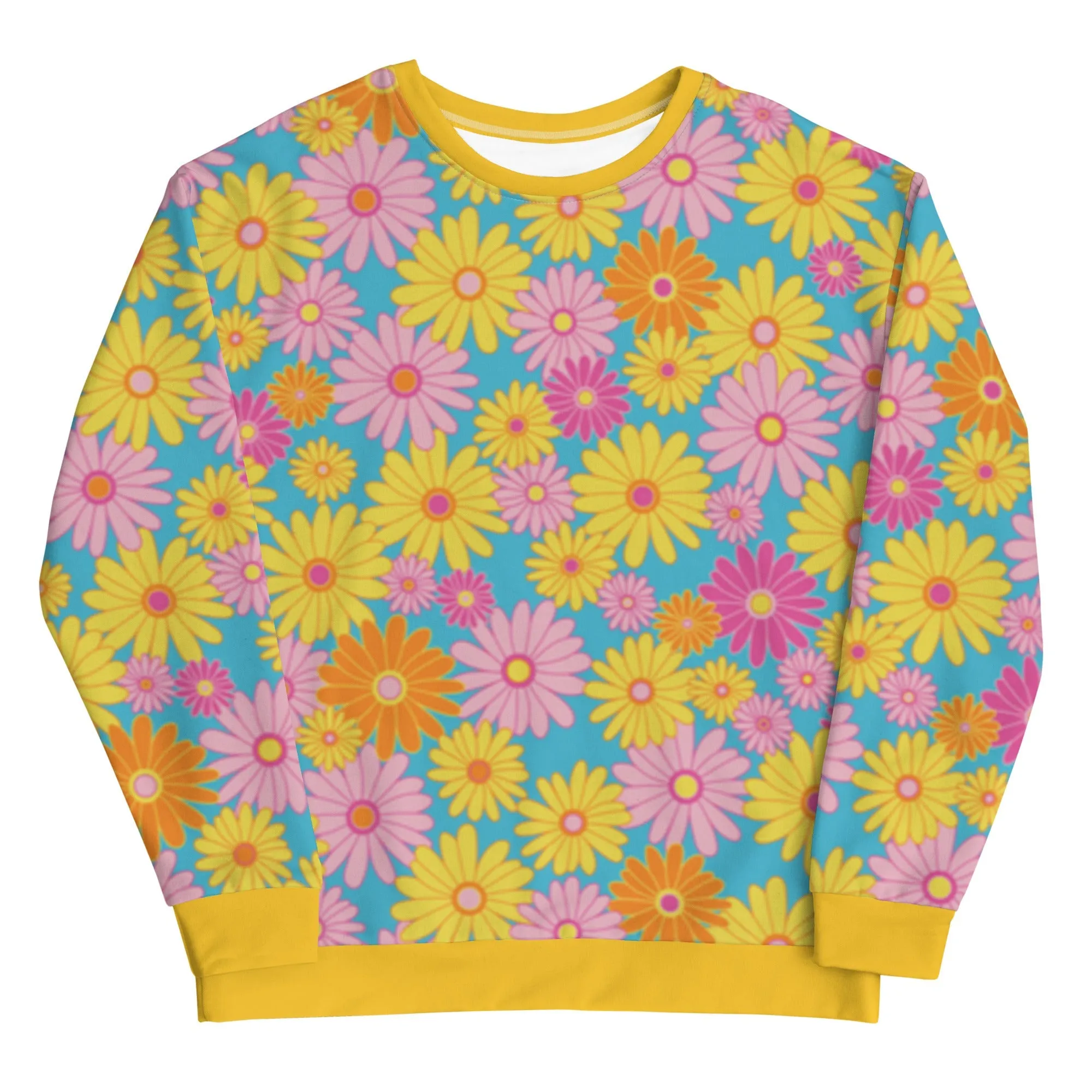 Women's Hippy Garden Sweatshirt by Tropical Seas Clothing sold by Deluxxie