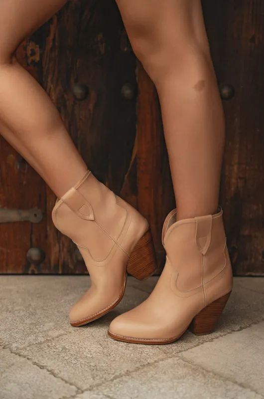 Charro Cowboy Leather Boots by Bali ELF sold by Deluxxie