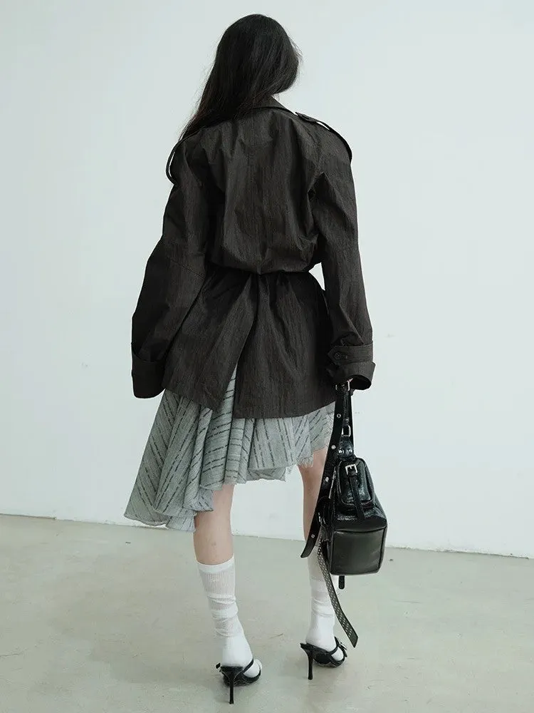 Charlie Layered Ruffle Skirt by Marigold Shadows sold by Deluxxie product image thumbnail 4