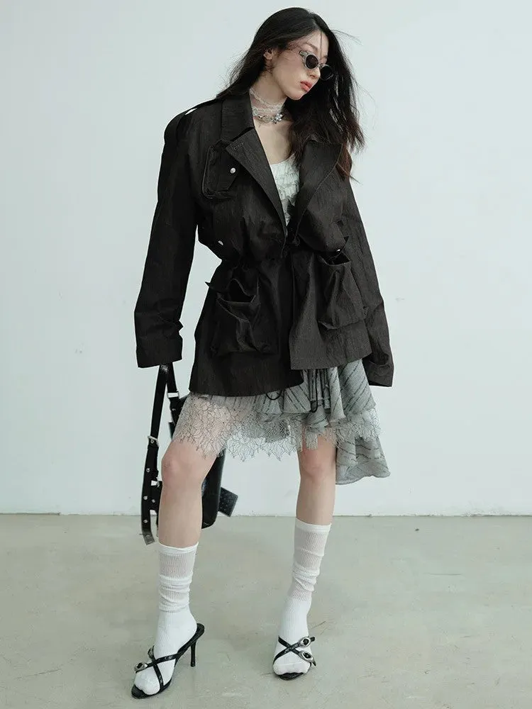 Charlie Layered Ruffle Skirt by Marigold Shadows sold by Deluxxie product image thumbnail 5