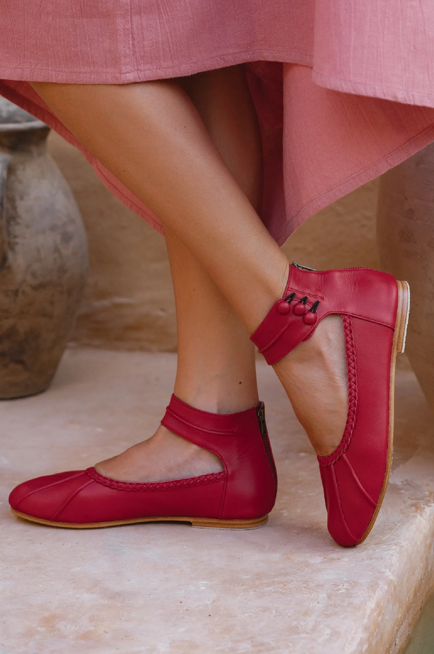 Muse Ballet Flat by Bali ELF sold by Deluxxie