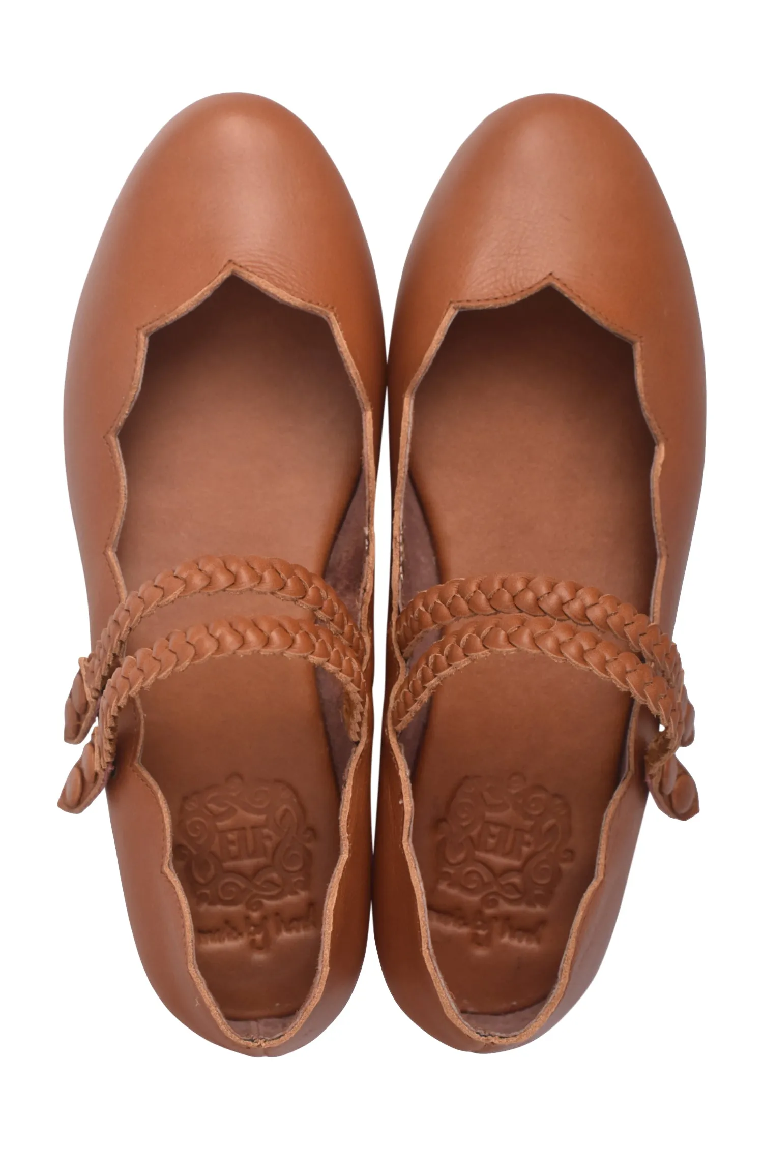 Prima Scalloped Ballet Flats by Bali ELF sold by Deluxxie product image thumbnail 5