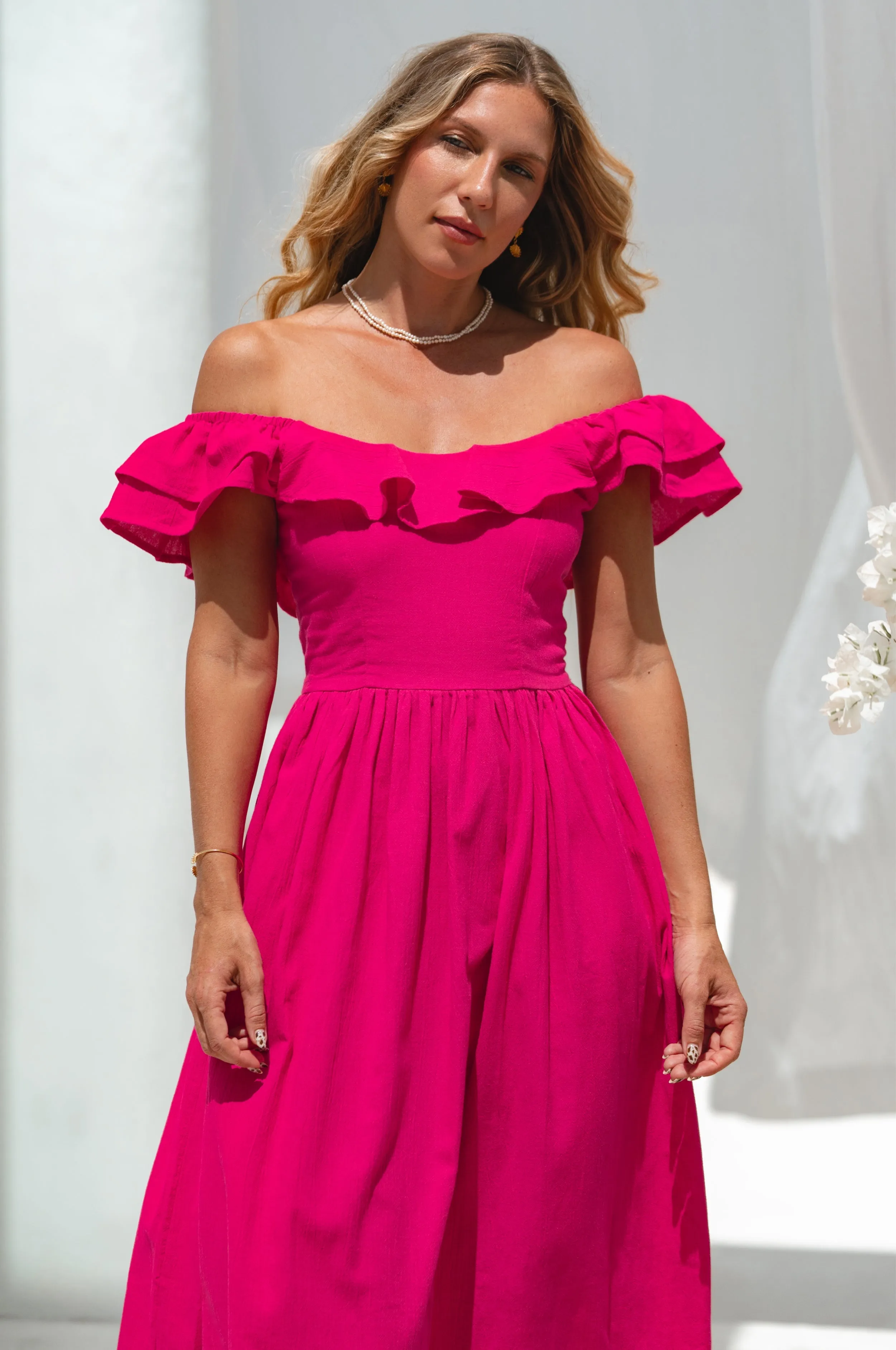 Alethea Summer Midi Dress by Bali ELF sold by Deluxxie product image thumbnail 4