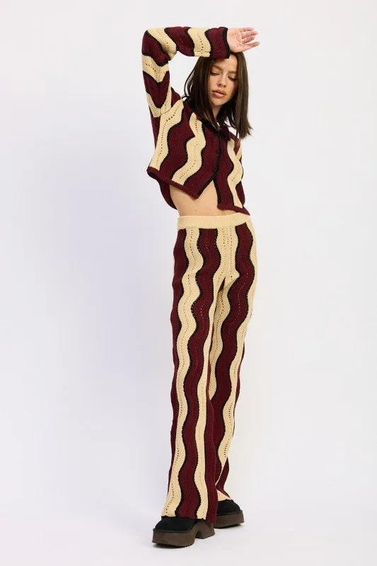 MULTI COLOR SWEATER PANTS sold by Deluxxie product image thumbnail 4