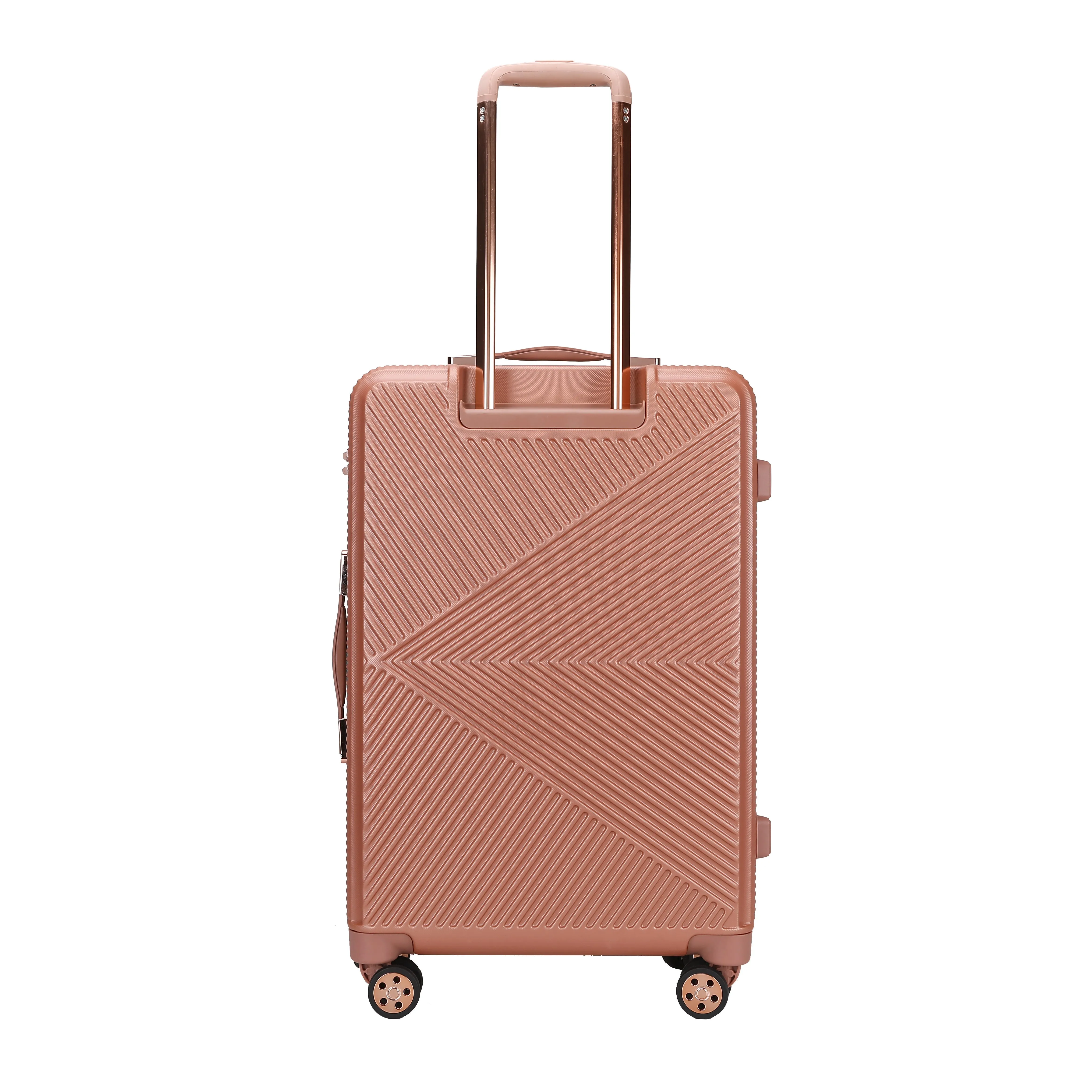 MKF Collection Felicity Luggage Set 4 Pieces, Travel Spinner Hardshell Lightweight 4 Wheels Suitcase by MKF Collection by Mia K. sold by Deluxxie product image thumbnail 3