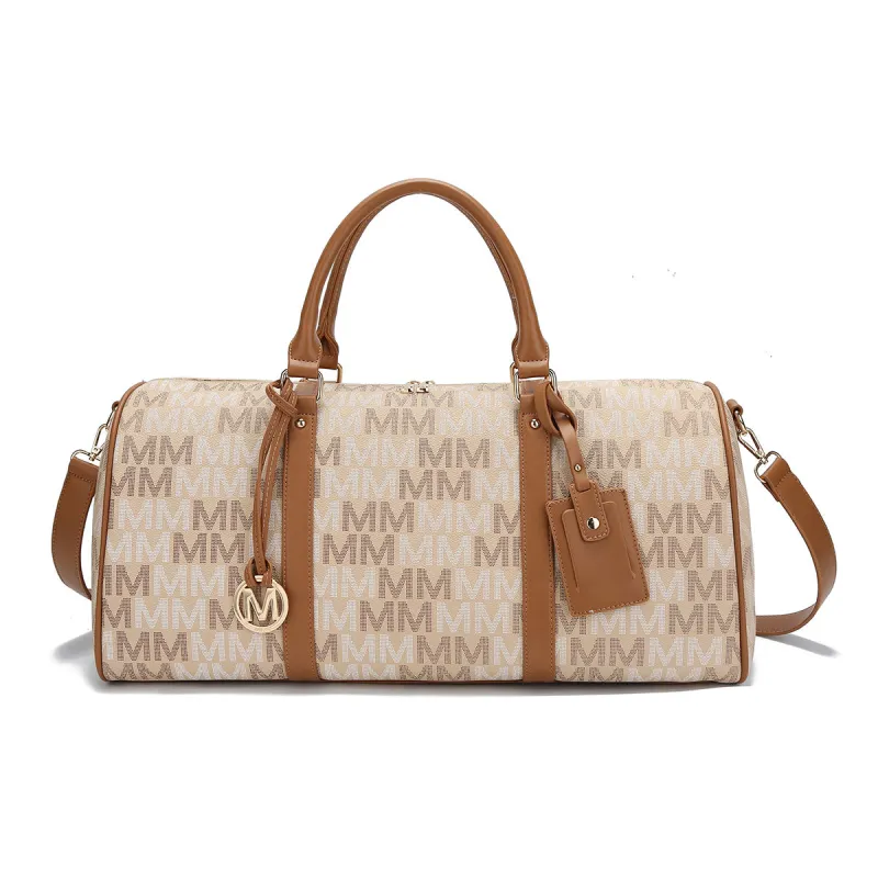 MKF Collection by Mia K. Jovani Signature Duffle bag Weekender Travel bag for womens by MKF Collection by Mia K. sold by Deluxxie