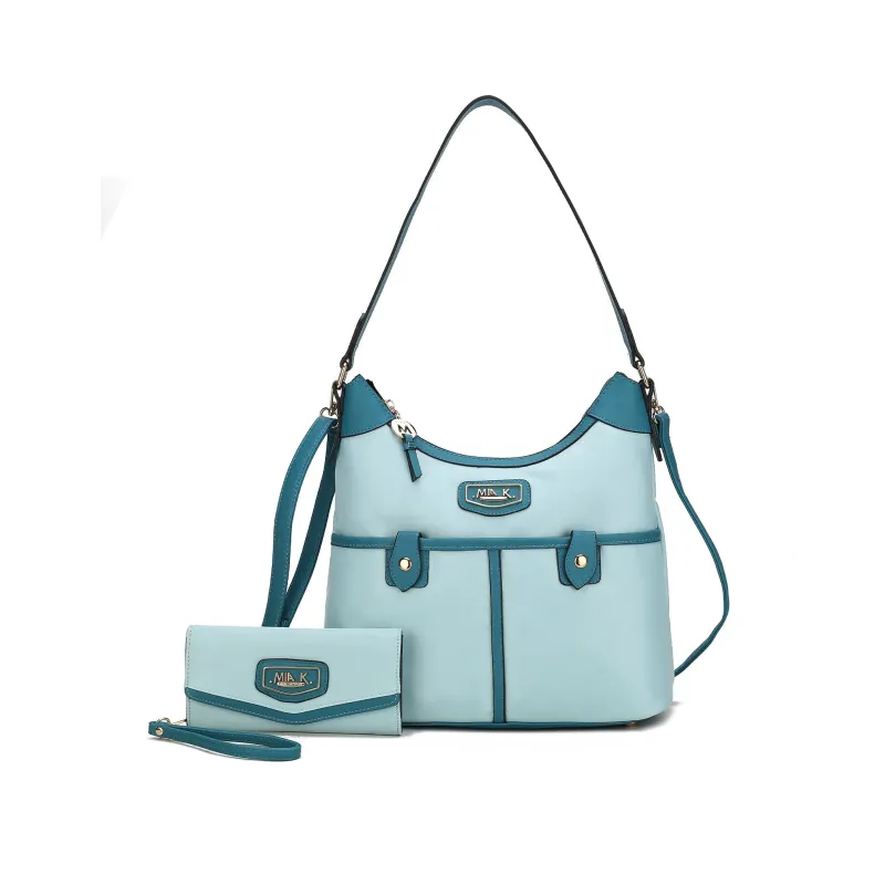 Harper Nylon Shoulder Bag and set by MKF Collection by Mia K. sold by Deluxxie