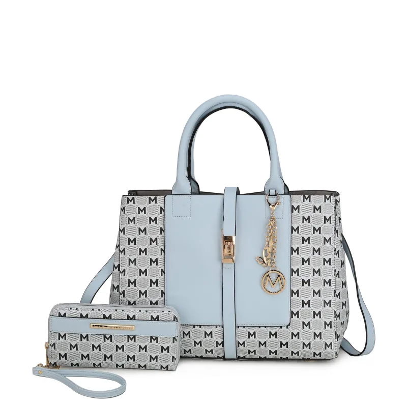 Yuliana III Shoulder Bag and Wallet Set by MKF Collection by Mia K. sold by Deluxxie