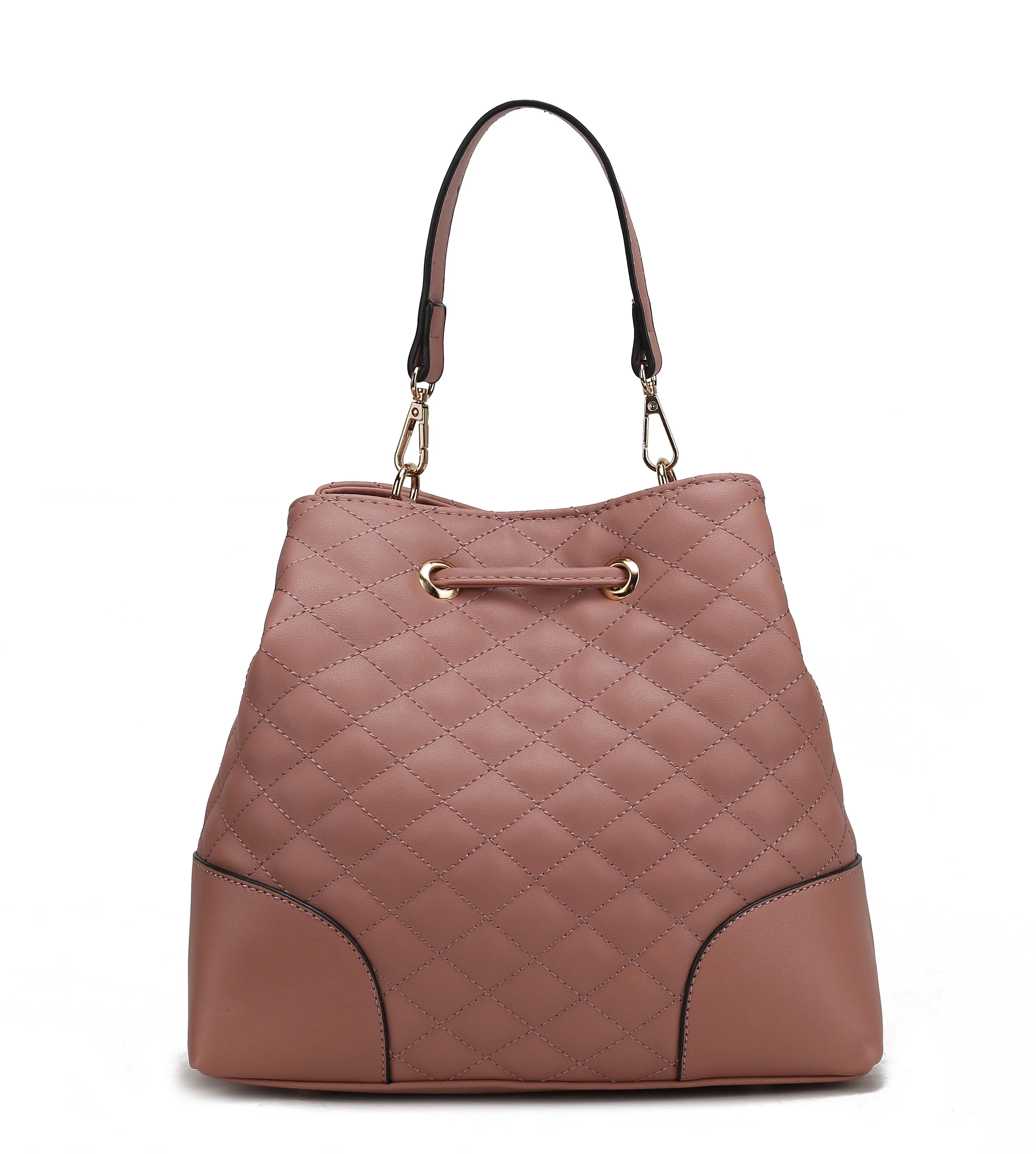 Wendy 2 PCS Bucket Bag with Wristlet by MKF Collection by Mia K. sold by Deluxxie product image thumbnail 4