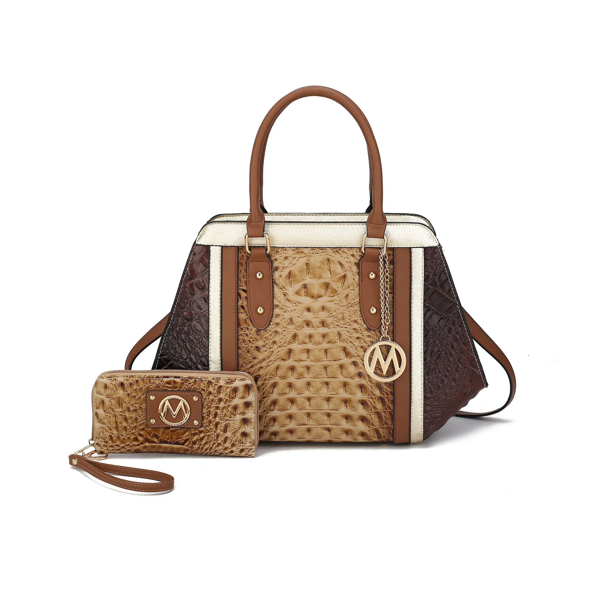 MKF Collection by Mia K. Women's Daisy Shoulder Bag and Set, Vegan Leather by MKF Collection by Mia K. sold by Deluxxie