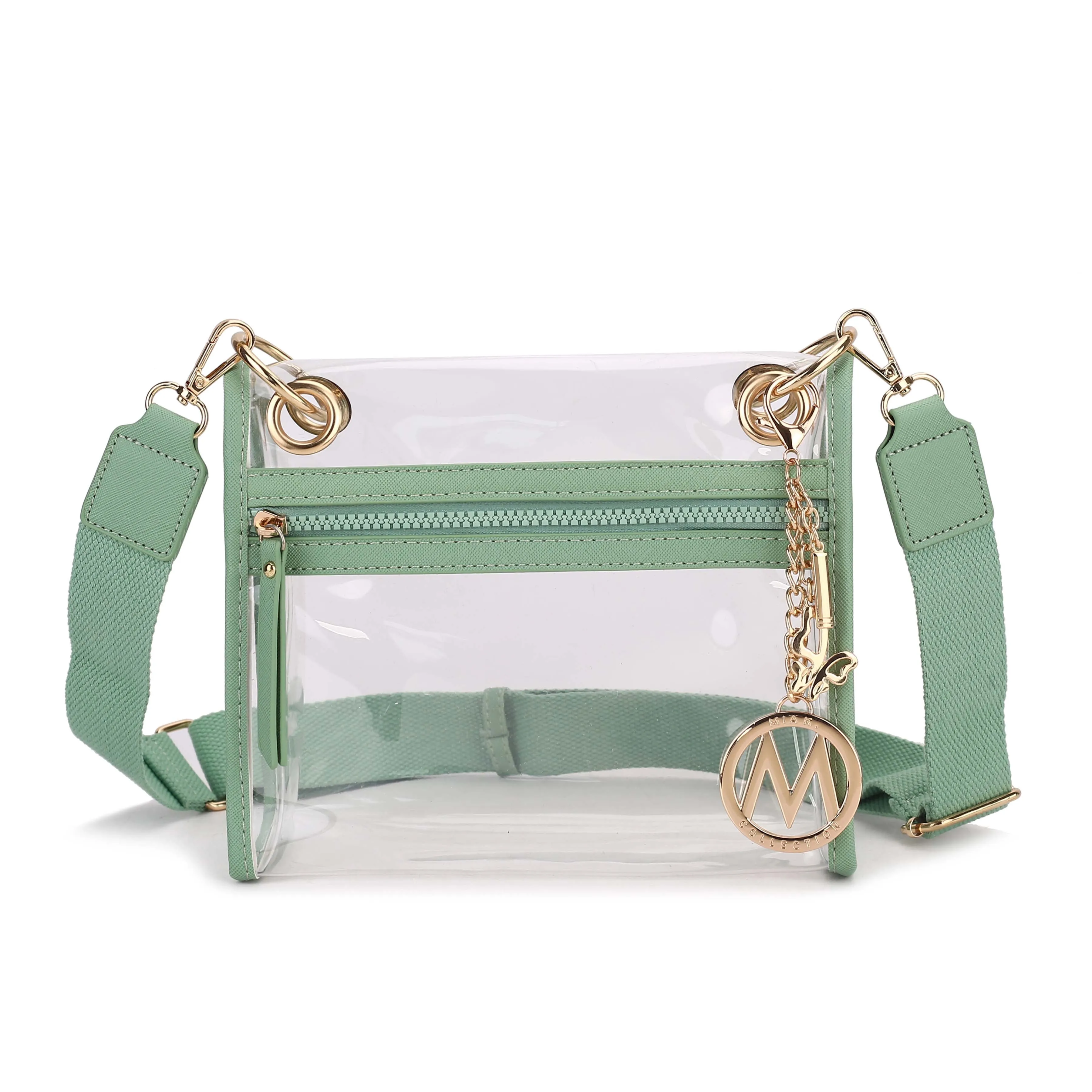 Gia Clear Crossbody Bag by MKF Collection by Mia K. sold by Deluxxie product image thumbnail 4