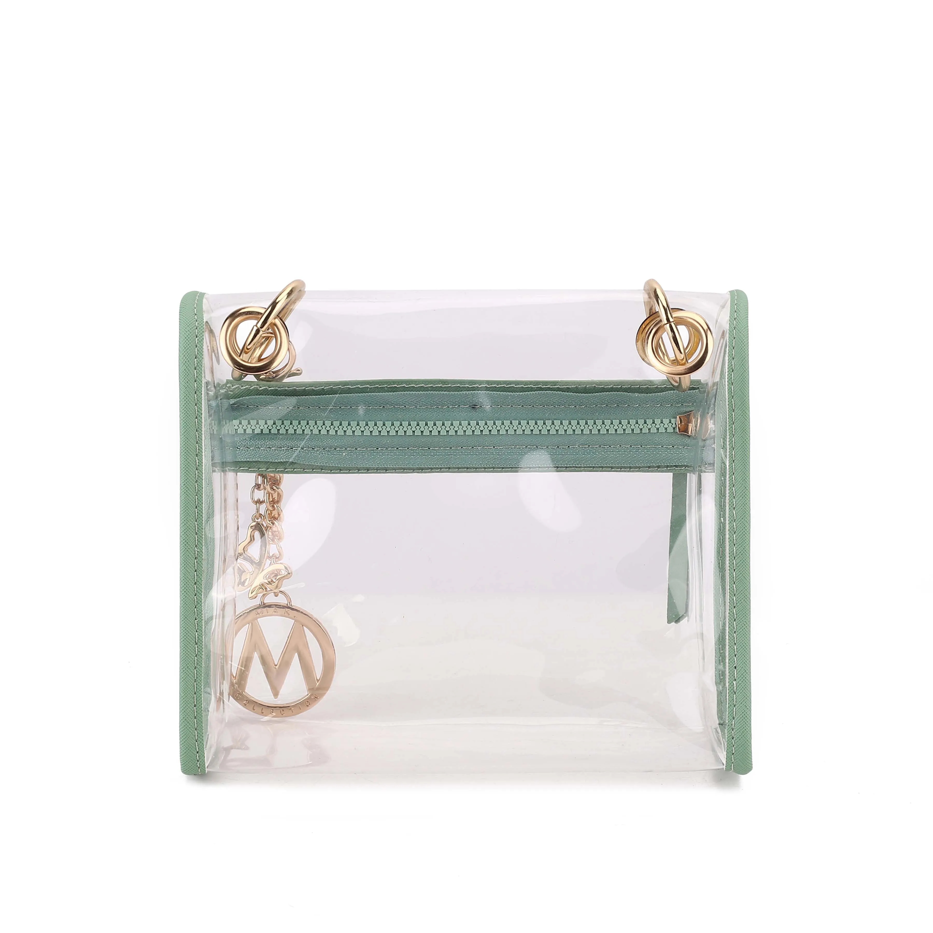 Gia Clear Crossbody Bag by MKF Collection by Mia K. sold by Deluxxie product image thumbnail 3