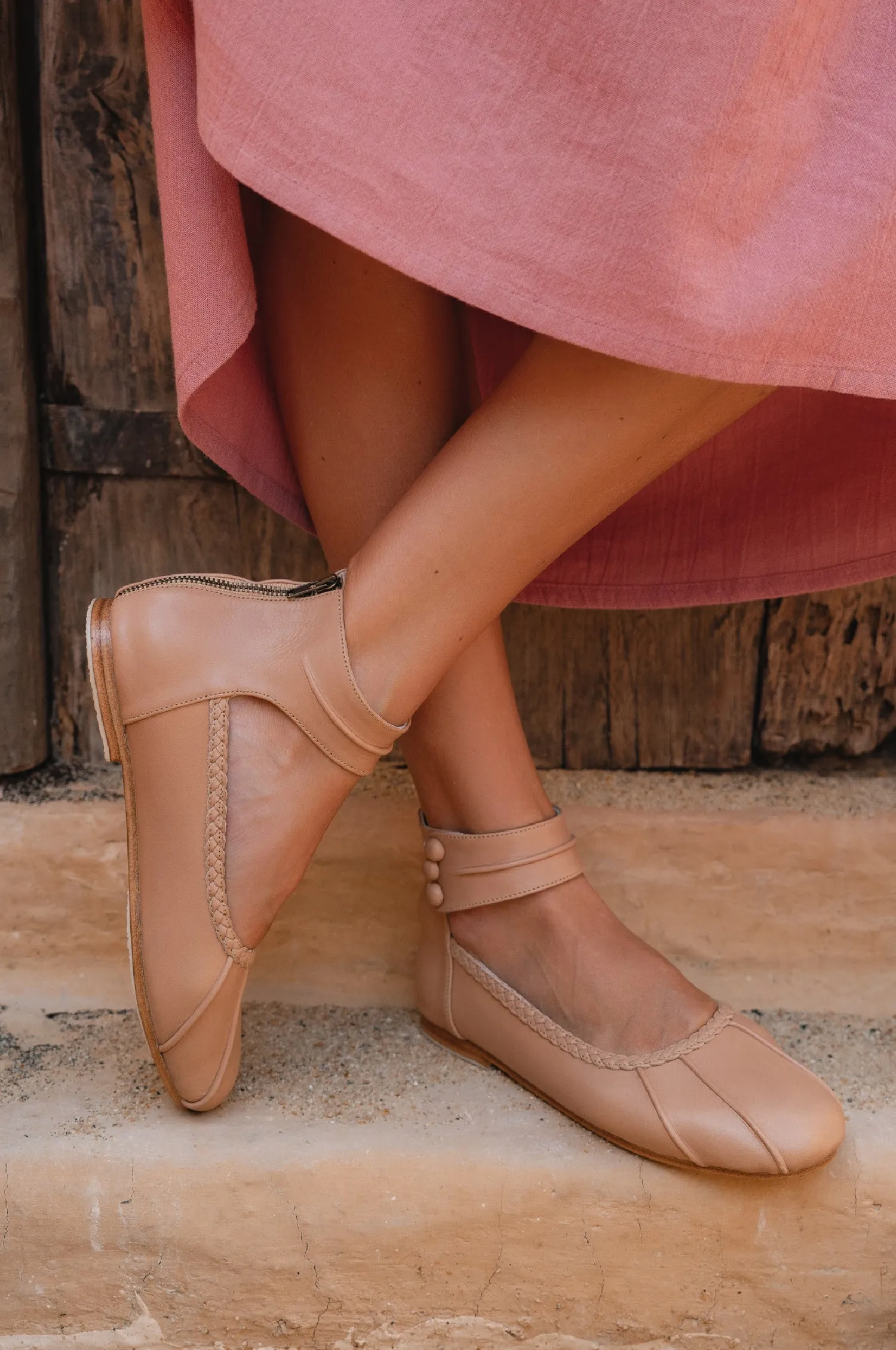 Muse Ballet Flat by Bali ELF sold by Deluxxie