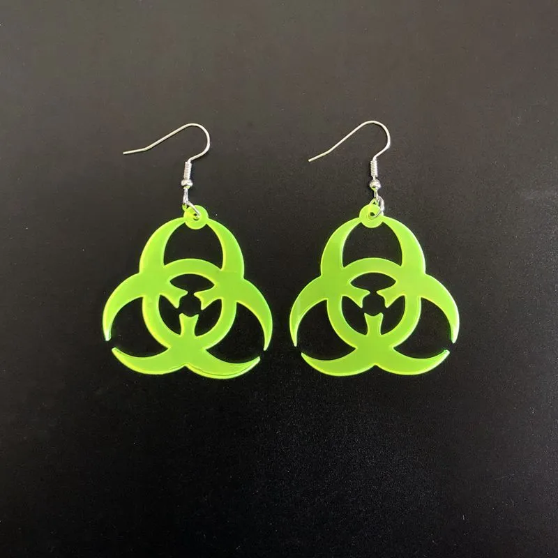 Hazardously Chic: Iridescent Earrings sold by Deluxxie product image thumbnail 4