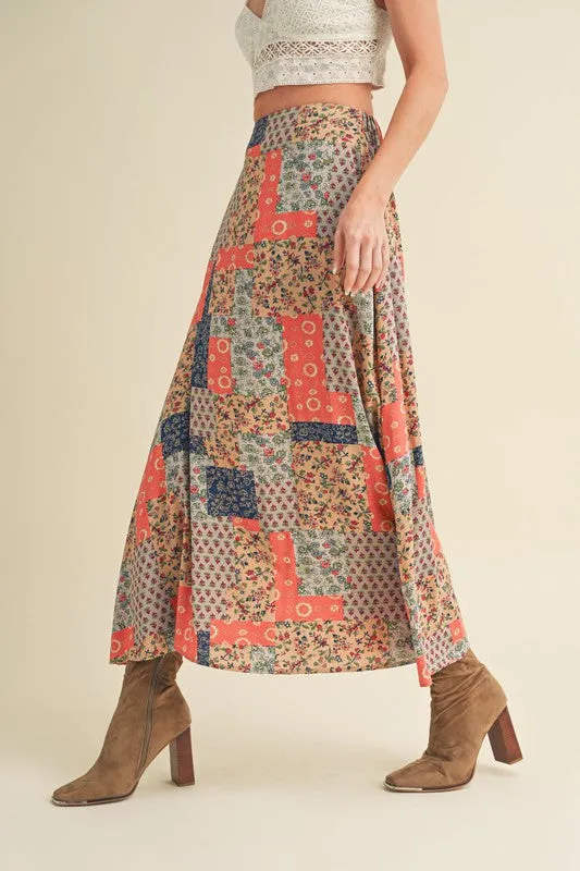 Bradyn Print Skirt sold by Deluxxie product image thumbnail 4