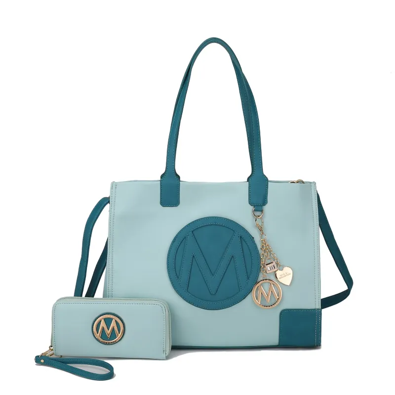 Louise Tote Bag and Wallet Set by MKF Collection by Mia K. sold by Deluxxie