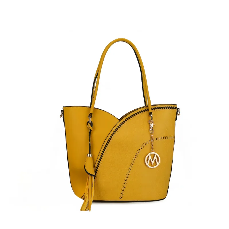 Imogene Shoulder Bag and Matching Wallet by MKF Collection by Mia K. sold by Deluxxie