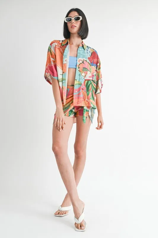 OVERSIZED CAMP SHIRT sold by Deluxxie product image thumbnail 4