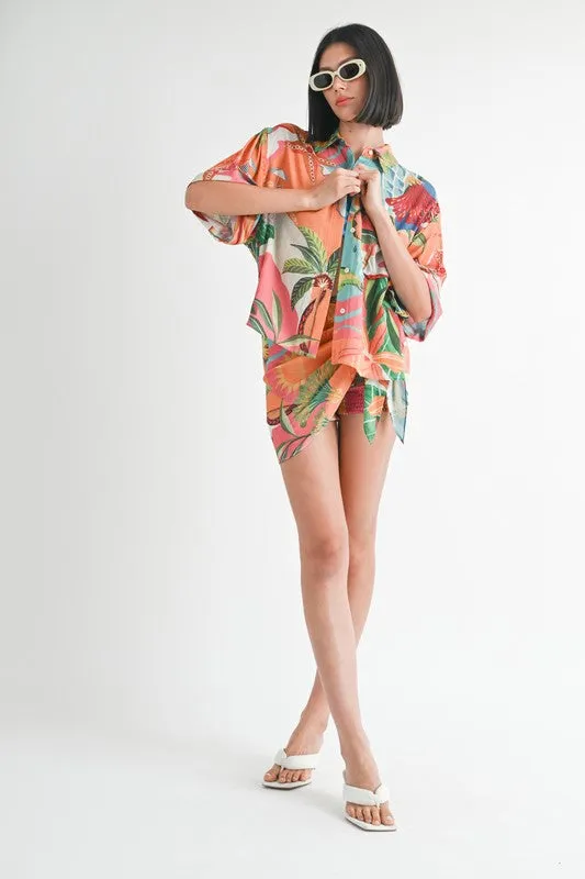 OVERSIZED CAMP SHIRT sold by Deluxxie product image thumbnail 3