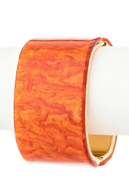 Glitter Effect Iconic Hinged Bangle sold by Deluxxie product image thumbnail 5