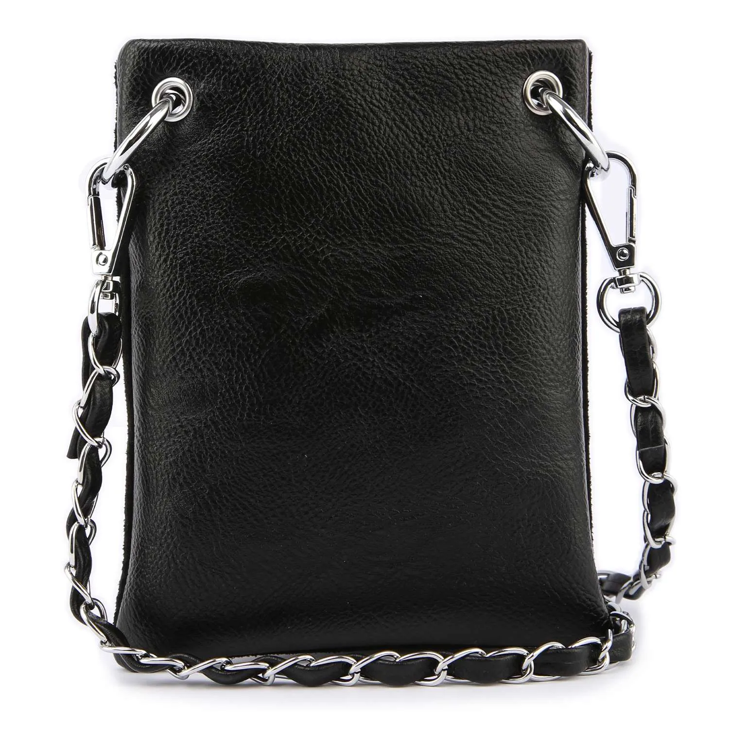 Rhinestone Covered Petite Crossbody Sling by Handbag Factory sold by Deluxxie product image thumbnail 4