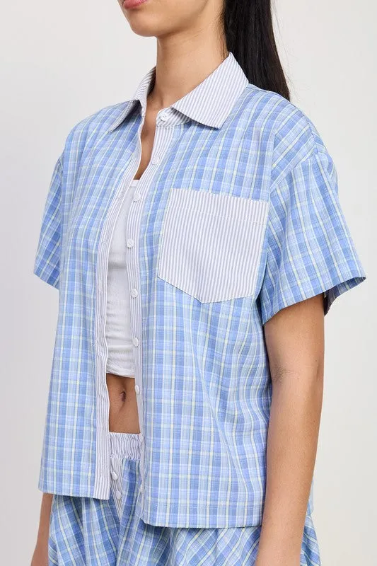 MIX MEDIA OVERSIZED SHIRT sold by Deluxxie product image thumbnail 2