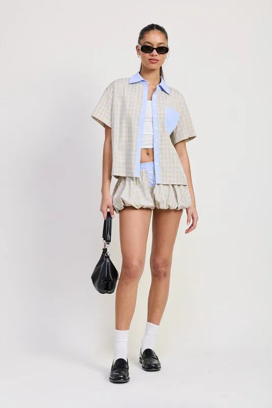 MIX MEDIA OVERSIZED SHIRT sold by Deluxxie product image thumbnail 3