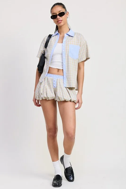 MIX MEDIA OVERSIZED SHIRT sold by Deluxxie product image thumbnail 5
