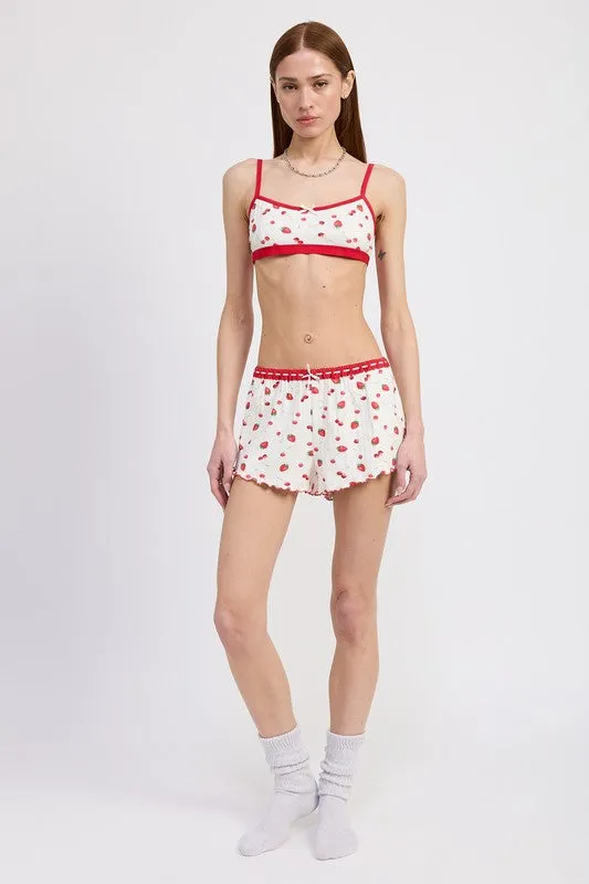 PRINTED JERSEY BRALETTE sold by Deluxxie product image thumbnail 4