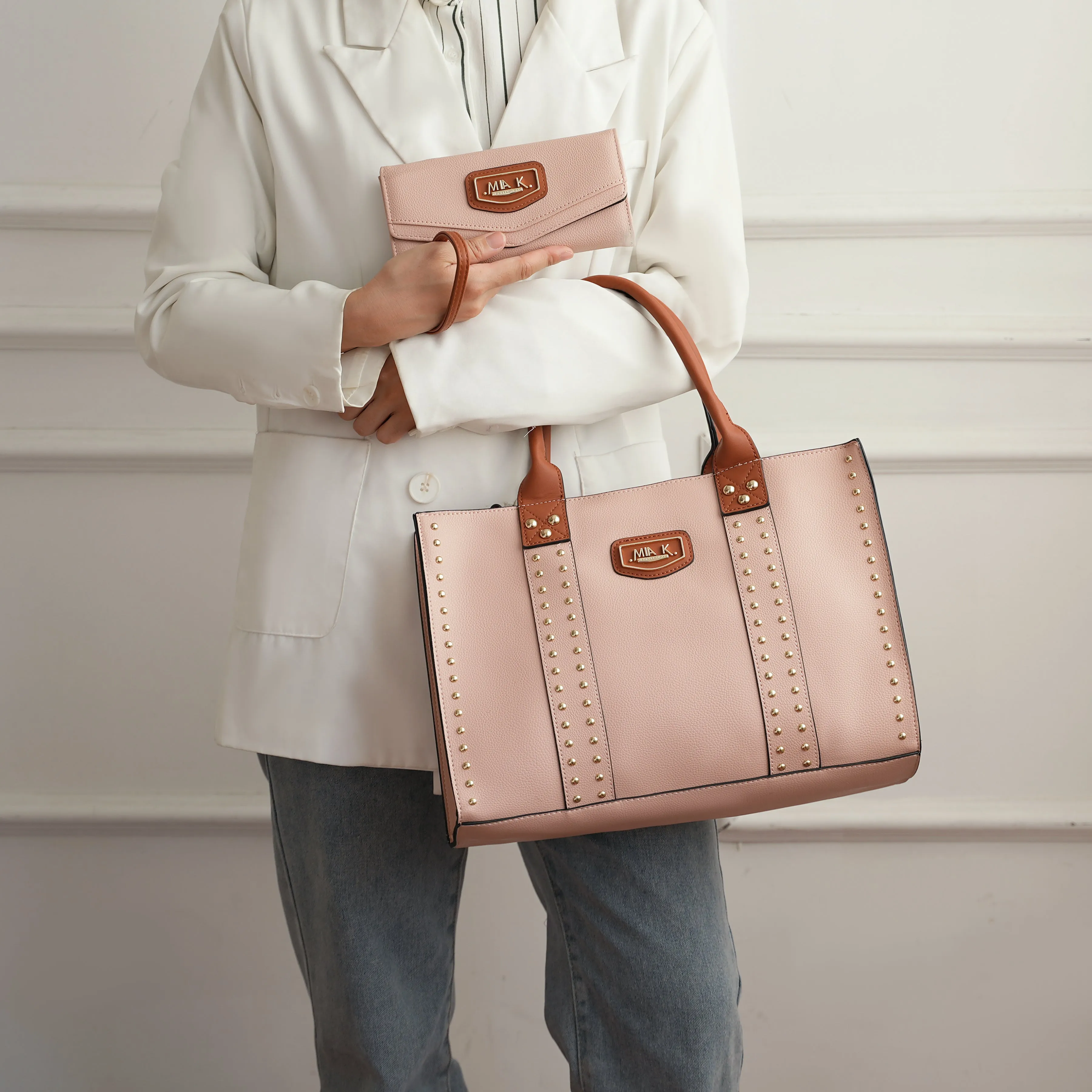 Davina Tote Bag and Wallet Set by MKF Collection by Mia K. sold by Deluxxie product image thumbnail 2