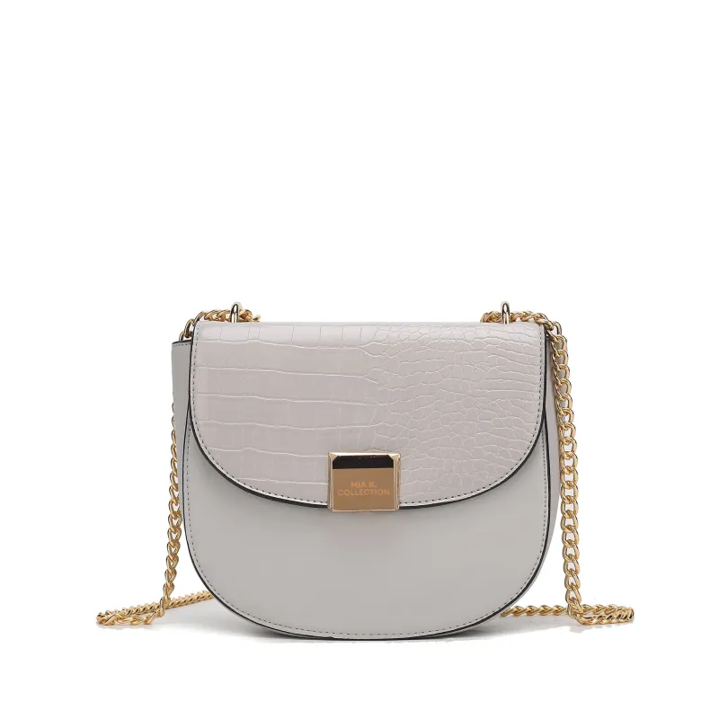 Brooklyn Embossed Crossbody Bag by MKF Collection by Mia K. sold by Deluxxie