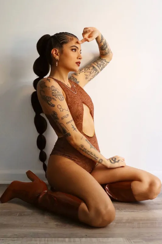 Zafiro One Piece Melted and Nude Double Side by Lonarc Endless Summer sold by Deluxxie