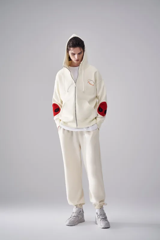 "Globe" Full Zip Hoodie by Amoo sold by Deluxxie