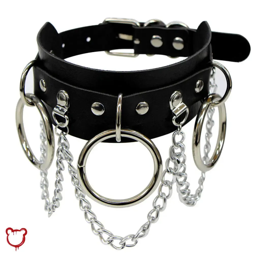 Midnight Steam Choker by The Cursed Closet sold by Deluxxie product image thumbnail 3
