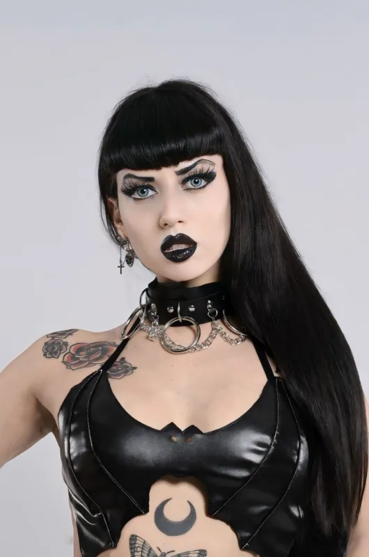 Midnight Steam Choker by The Cursed Closet sold by Deluxxie