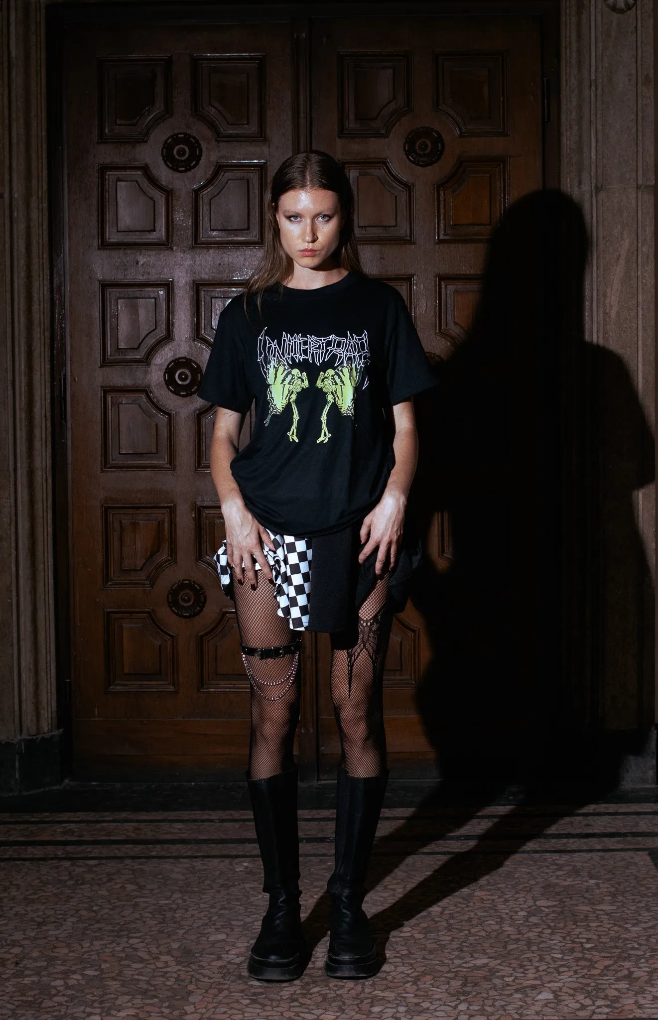 Nocturnal Neon Tee by The Cursed Closet sold by Deluxxie product image thumbnail 2