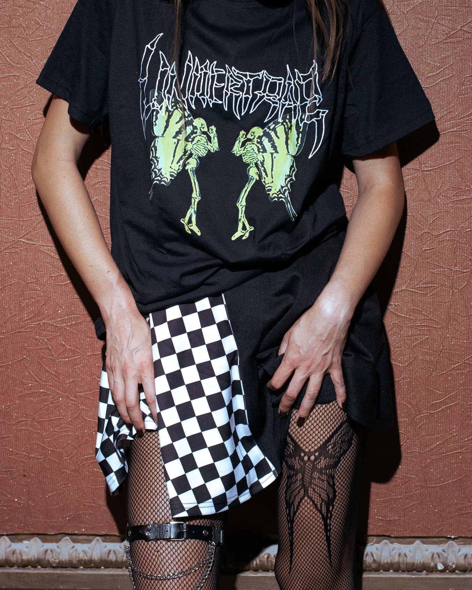 Nocturnal Neon Tee by The Cursed Closet sold by Deluxxie