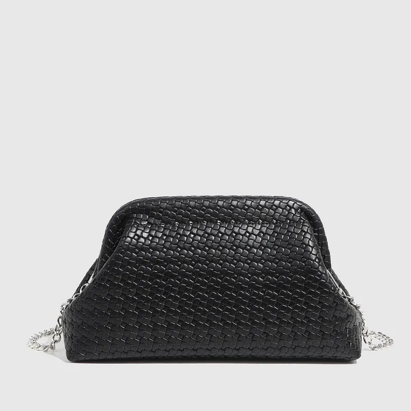 Autumn Weave Clutch Bag sold by Deluxxie
