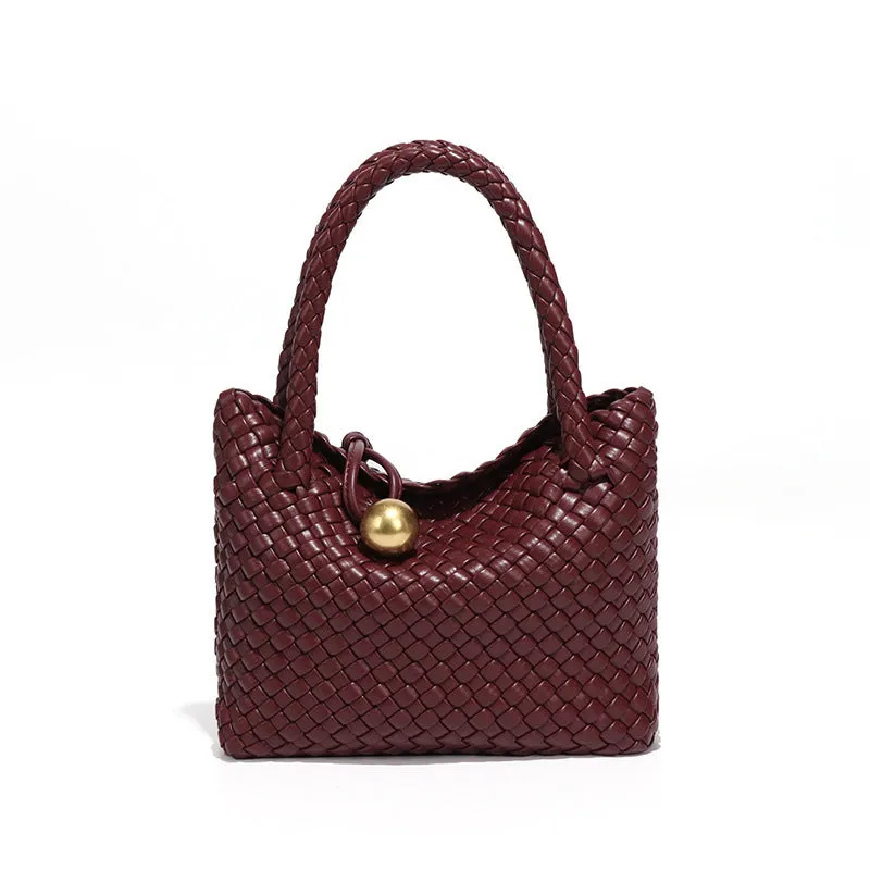 Woven Luxury HandBag sold by Deluxxie