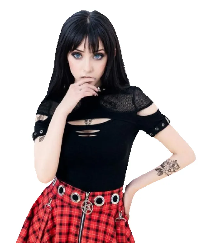 Mystic Mesh Top sold by Deluxxie