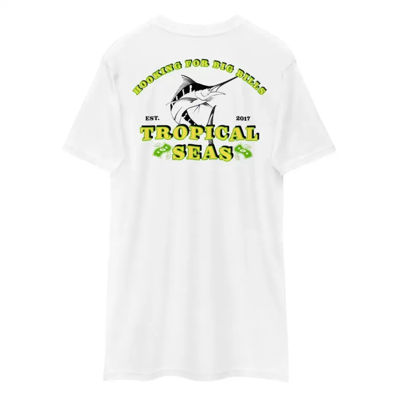 Hooking for Big Bills T-shirt by Tropical Seas Clothing sold by Deluxxie