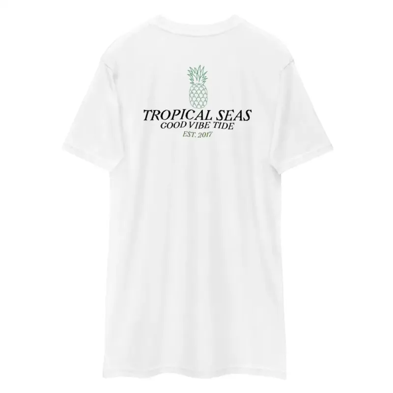 Good Vibe Pineapple T-shirt by Tropical Seas Clothing sold by Deluxxie
