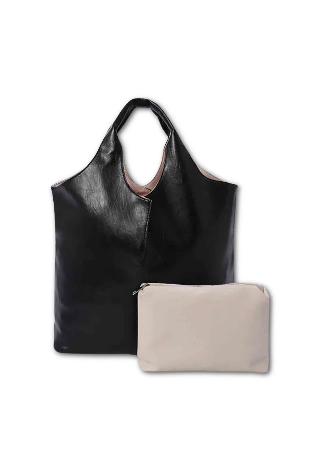 Reversible with Pouch Vegan Leather Bag by Embellish Your Life sold by Deluxxie product image thumbnail 2