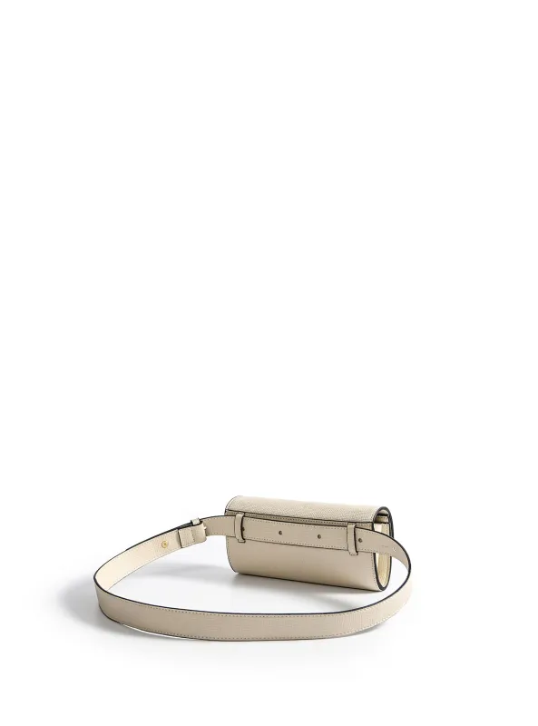 Aria 3-way Convertible Belt Crossbody Pencil Bag, White by Bob Oré sold by Deluxxie
