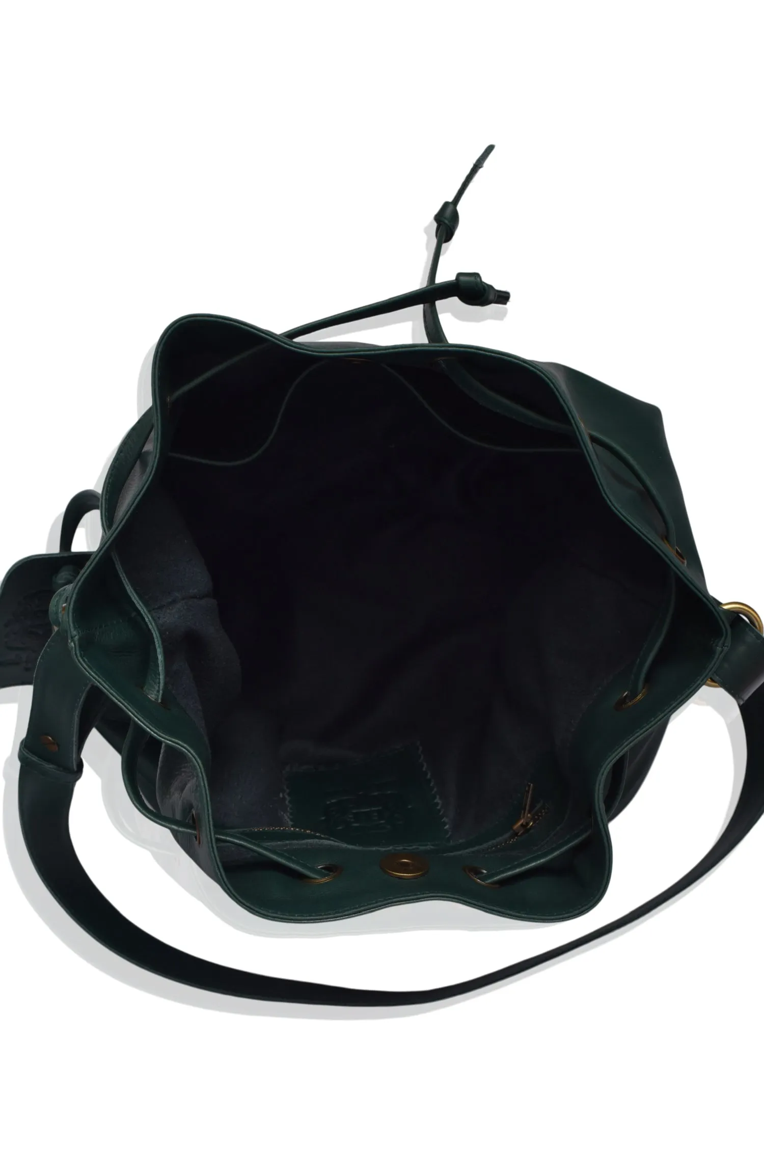 Geneva Drawstring Leather Bag by Bali ELF sold by Deluxxie product image thumbnail 5