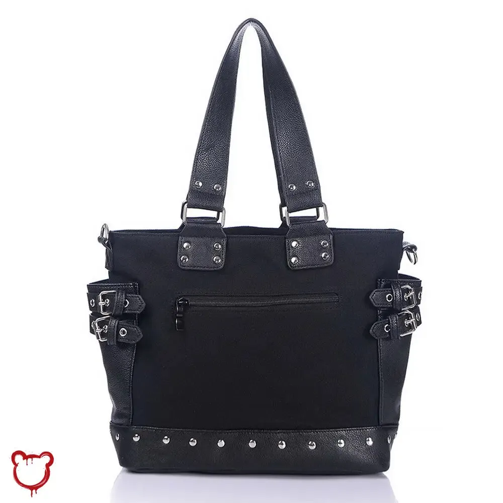 'Rebel Black Handcuff Bag' by The Cursed Closet sold by Deluxxie product image thumbnail 2