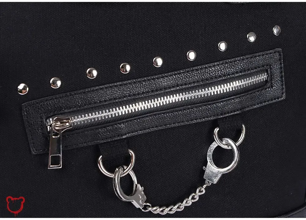 'Rebel Black Handcuff Bag' by The Cursed Closet sold by Deluxxie product image thumbnail 5
