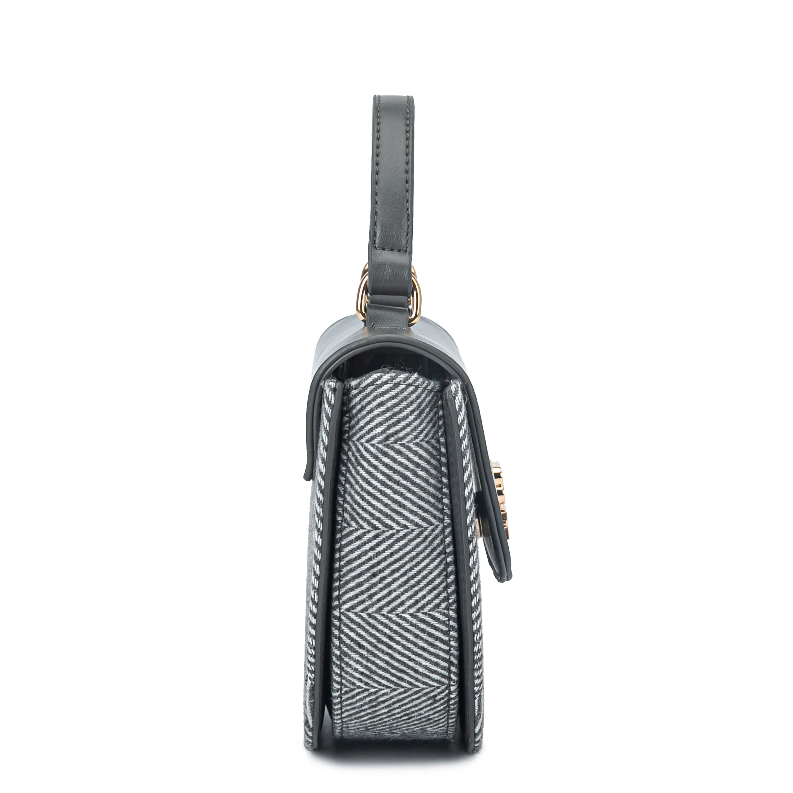 Heloise Herringbone Crossbody Bag by MKF Collection by Mia K. sold by Deluxxie product image thumbnail 4